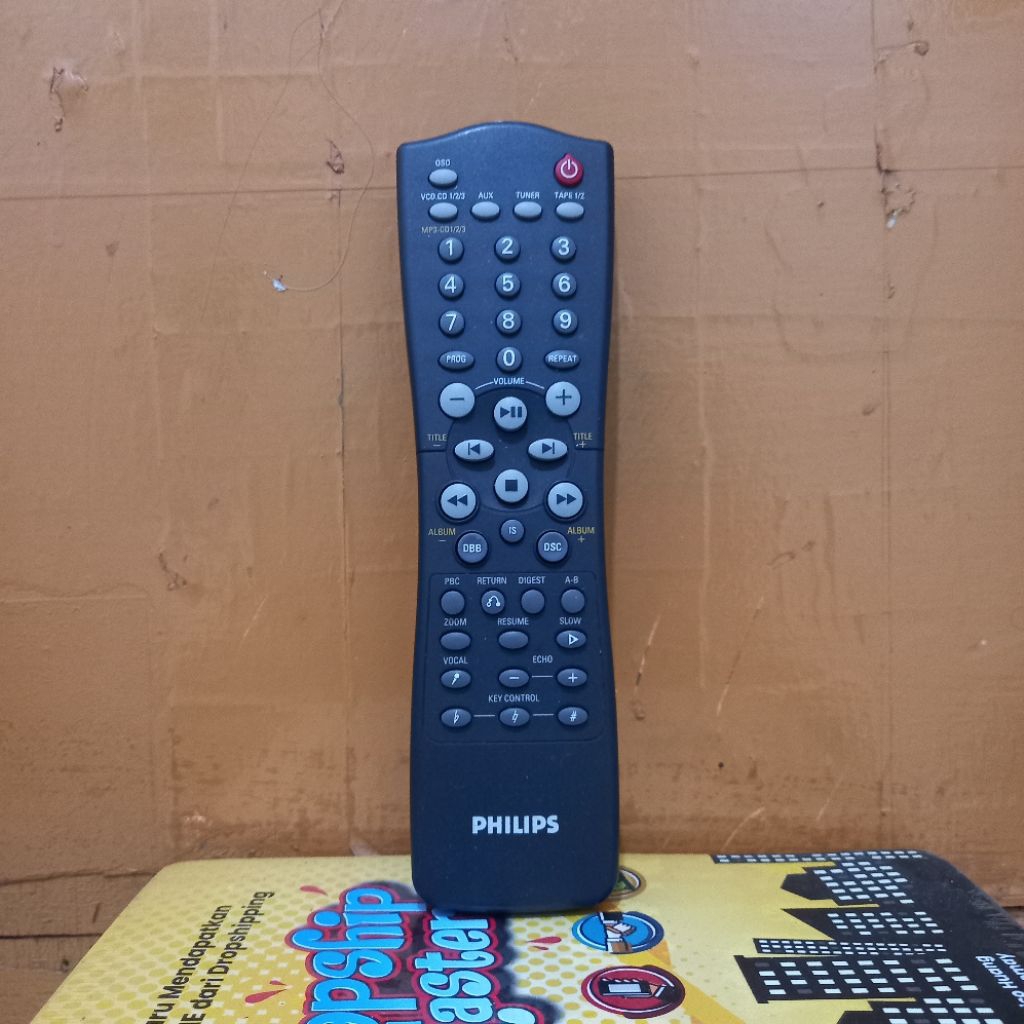 REMOTE VCD CD MP3 PHILIPS ORIGINAL
