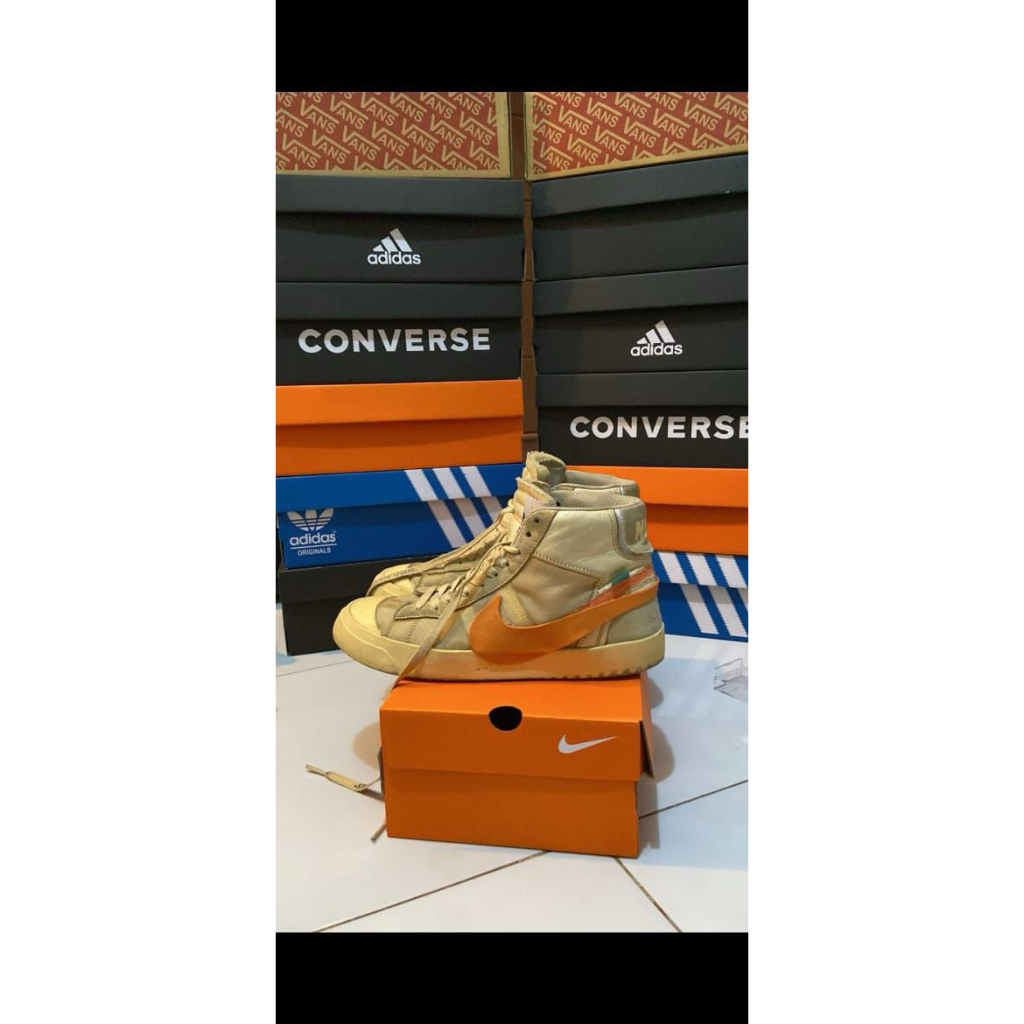 Nike Blazer Orange Beaverton Second like new