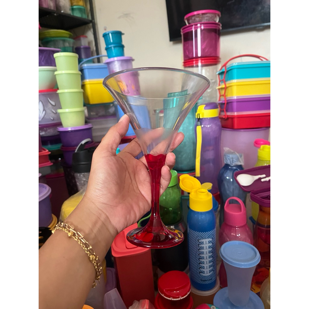 cristal tumbler gelas kristl #tupperware #new #original