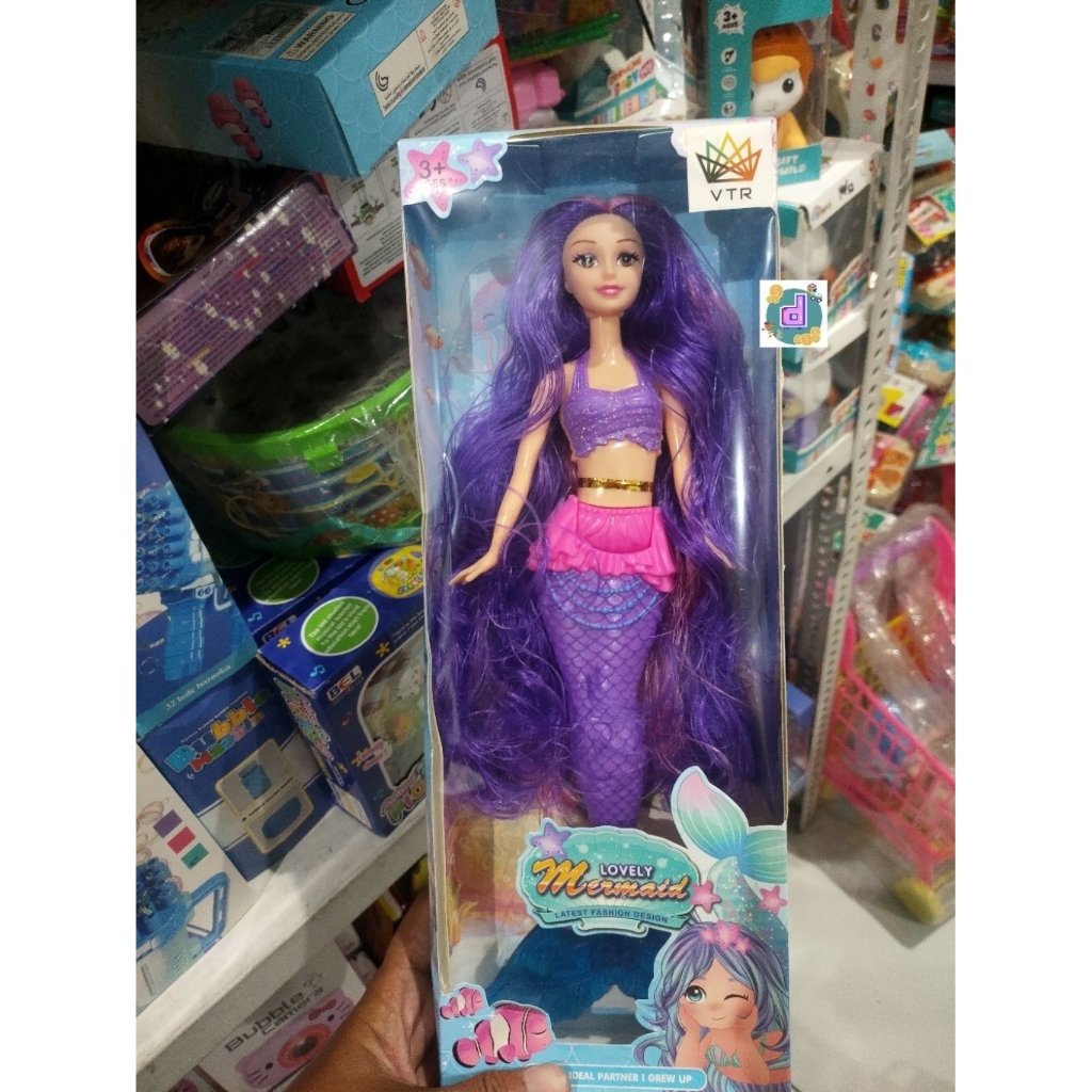 Boneka Mermaid/ Boneka Putri Duyung/ Mainan Mermaid Putri Duyung/ Boneka Putri Duyung/ Boneka Duyung