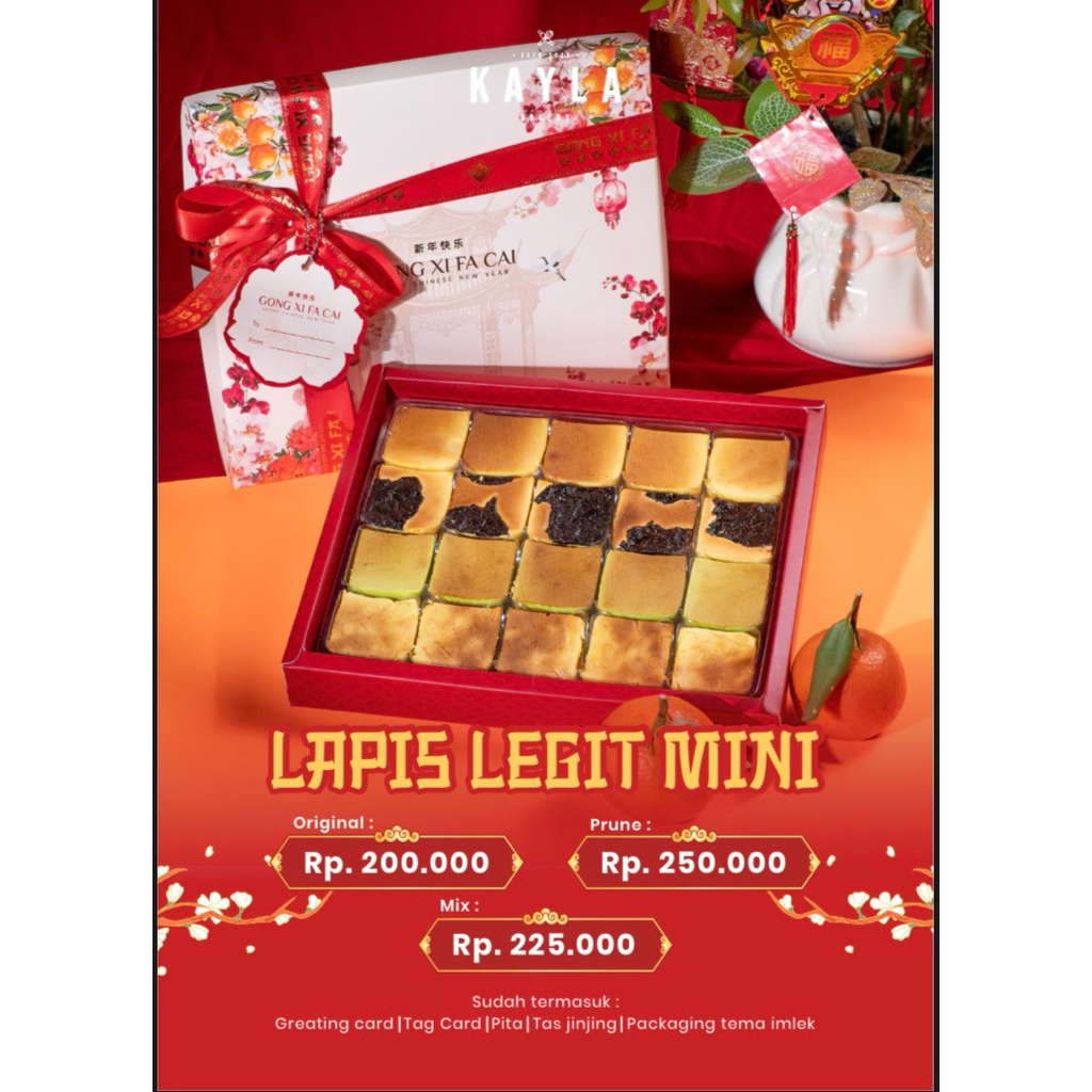 HAMPERS Lapis Legit Mini