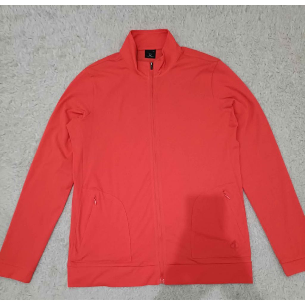 Jaket olahraga brand ELORD size M warna merah