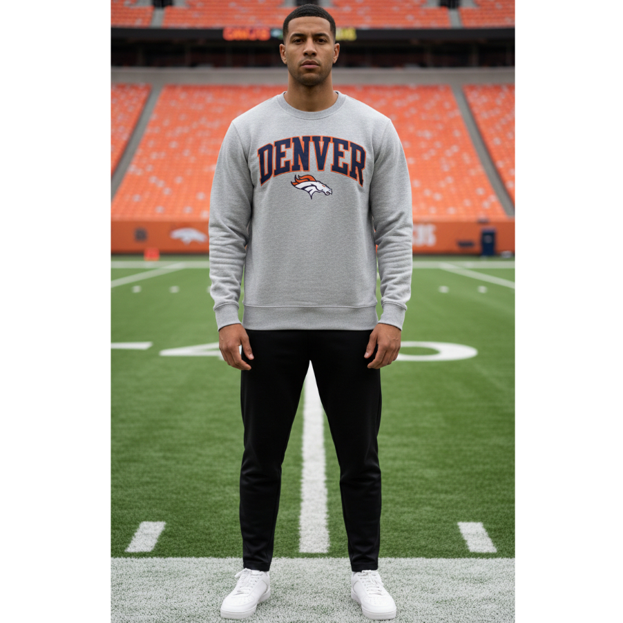 [NFL-10] NFL "Denver" Crewneck Men | Crewneck Pria