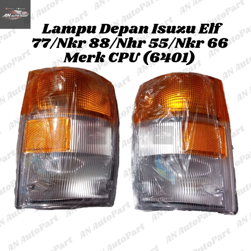 Lampu Sen Depan Isuzu ELF77 / NKR58 / NKR66 / NHR55 / PS77 - Merk CPU Kode 6401 (Kanan/Kiri)