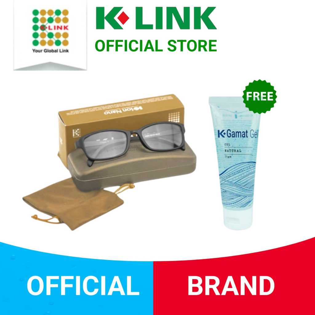 K ion nano original.Kacamata k ion nano.K ion Nano K link Kacamata Terapi.Anti Rediasi.K ion nano Re