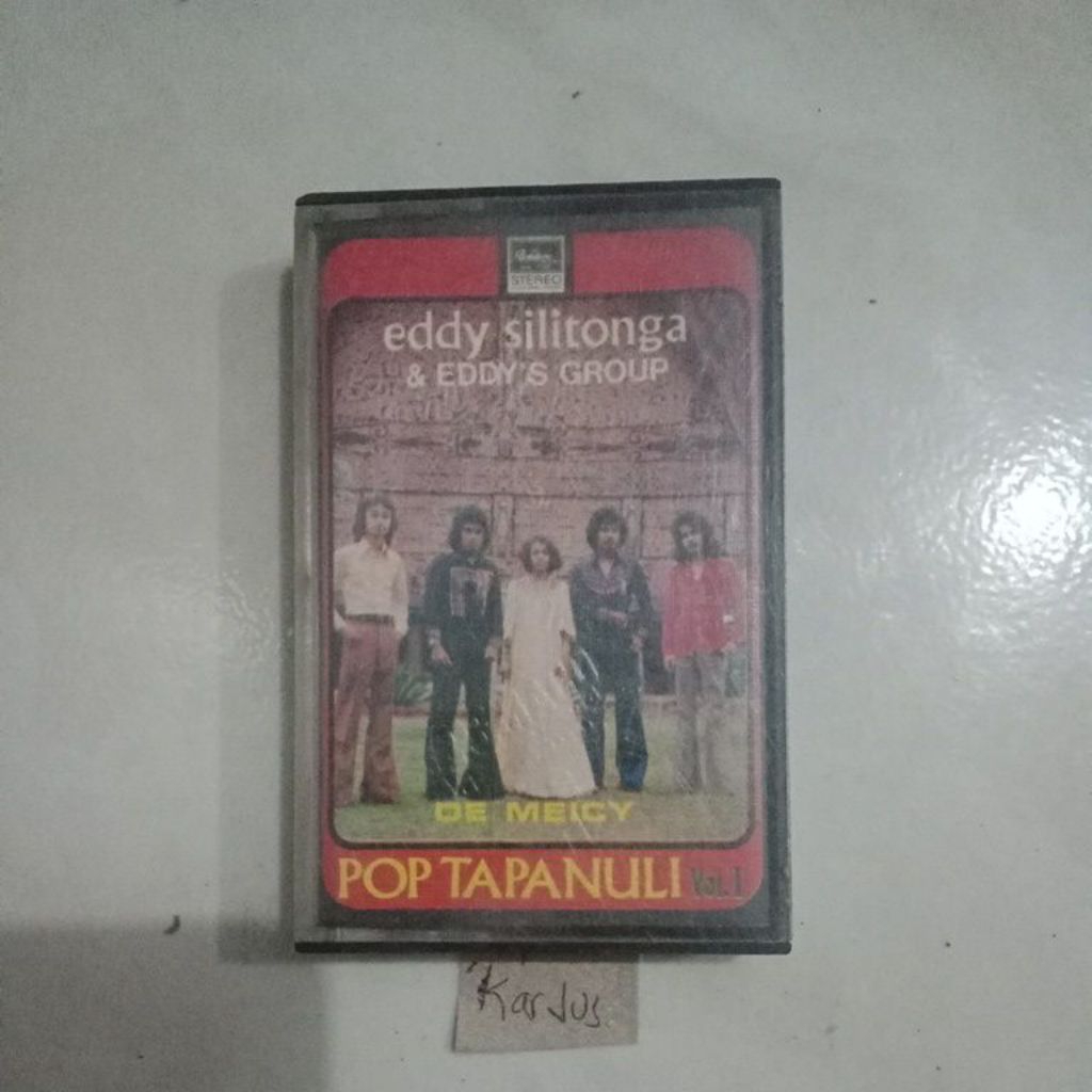 kaset pita Eddy Silitonga & eddy's group - pop Tapanuli vol.1