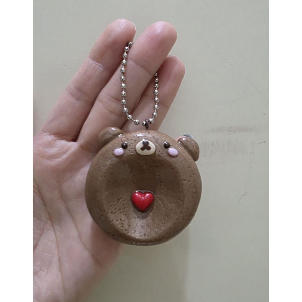 Bear Heart Worry Stone / Batu Kecemasan