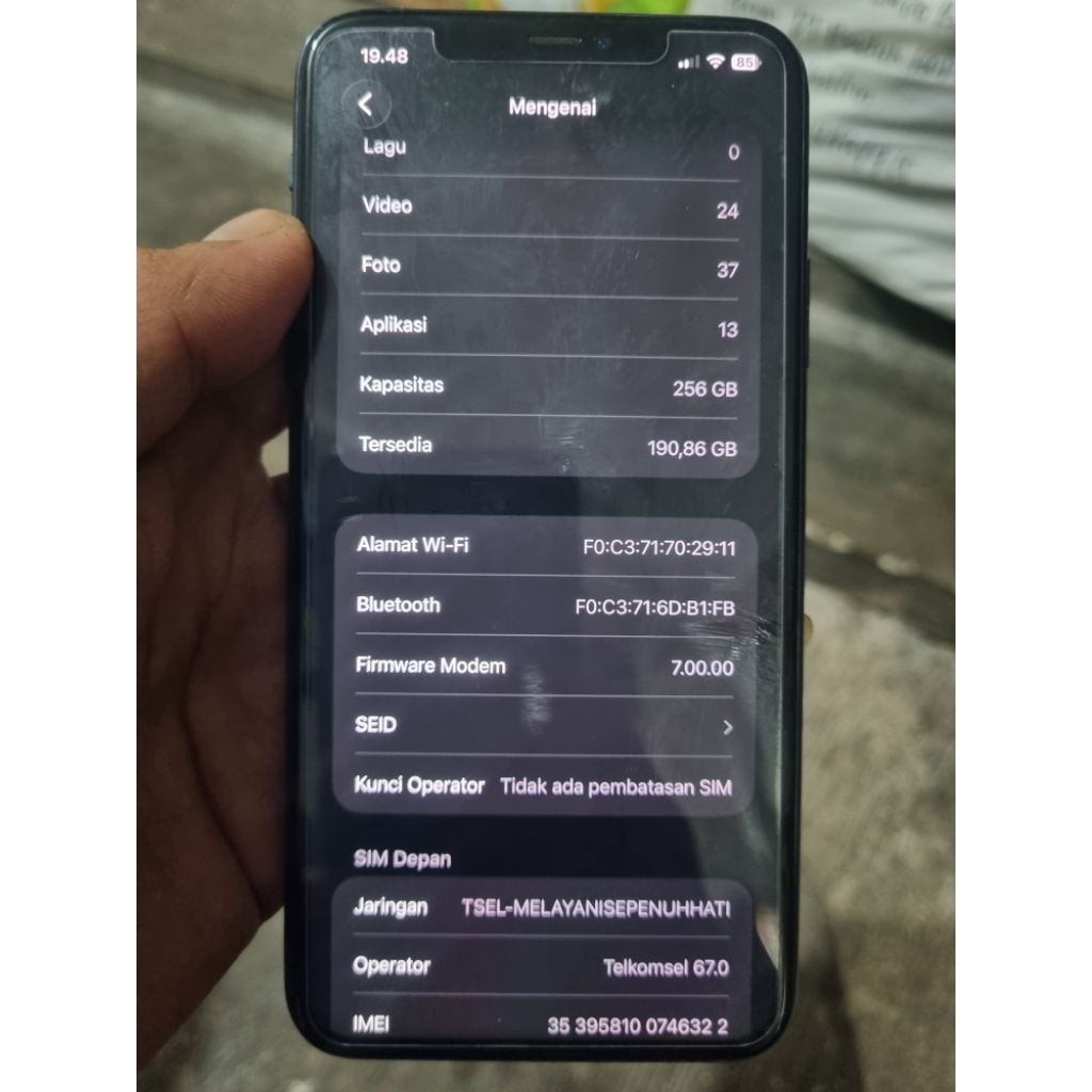 11 pro max garansi resmi ibox 256 gb