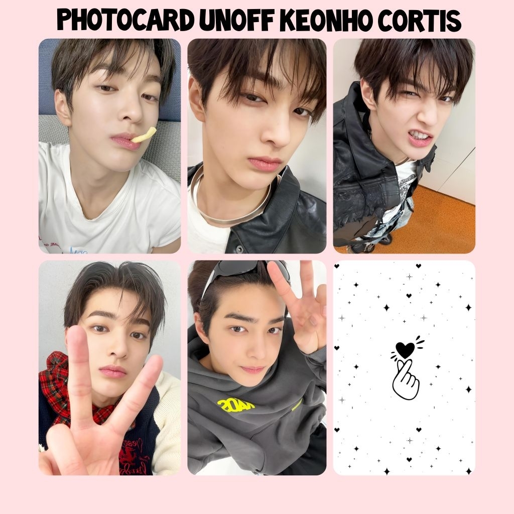 Photocard unoff KEONHO CORTIS