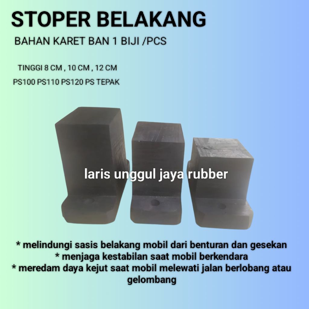 karet STOPER belakang ps100 ps110 ps120 PS tepak