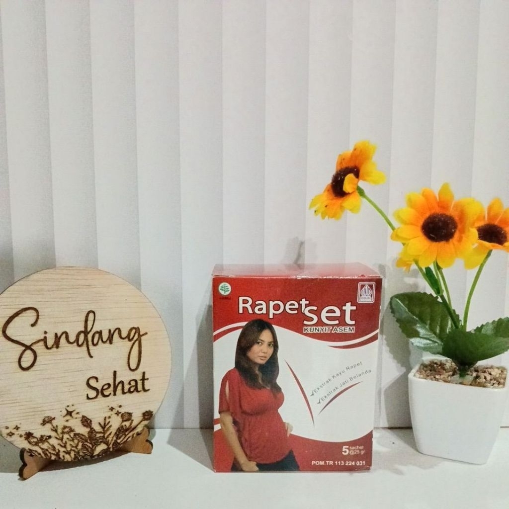 Jamu Herbal Khusus Wanita Rapet Set kunyit Asam Instan Serbuk Sidojodo 1 Pack