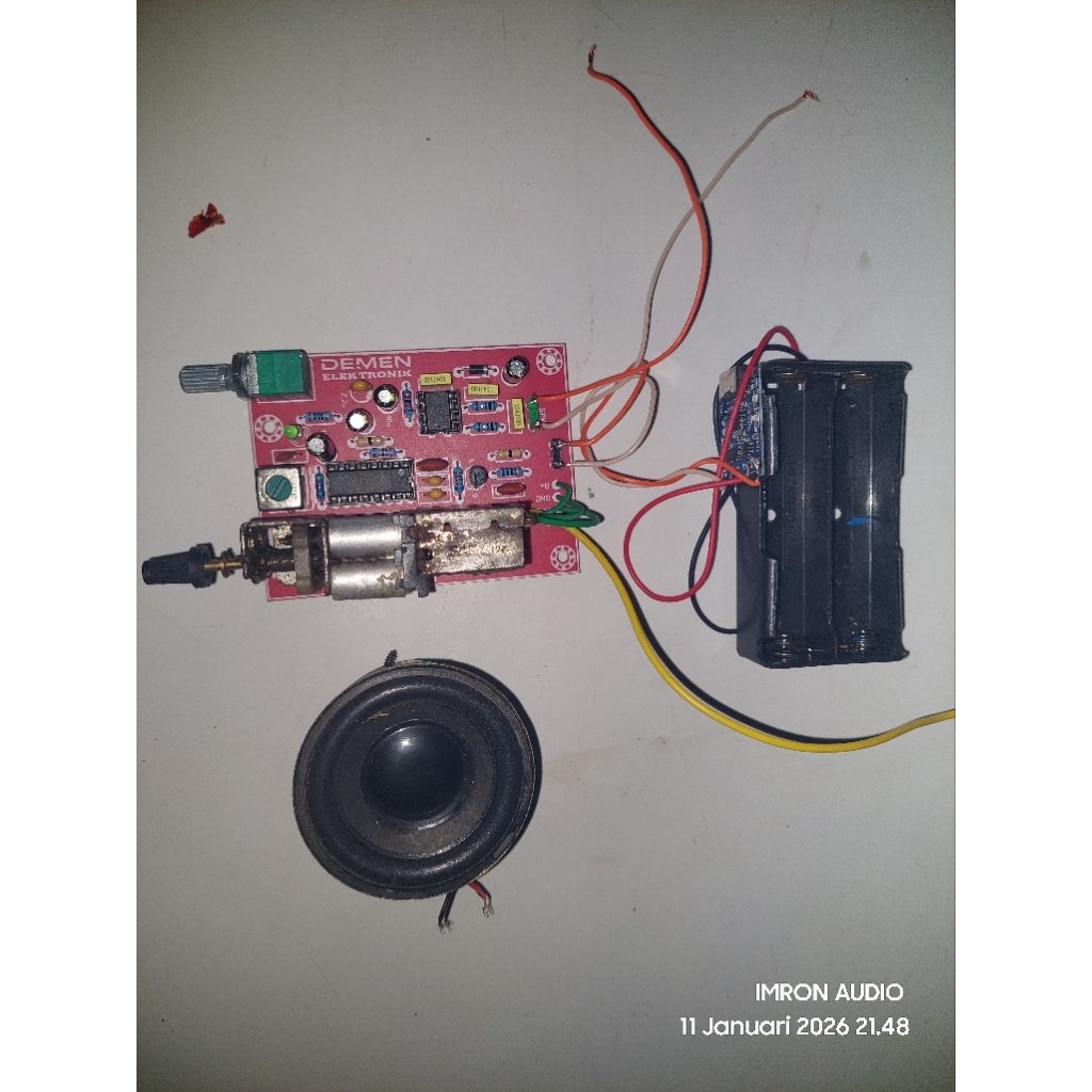 radio tuner fm 3,7vampli mini