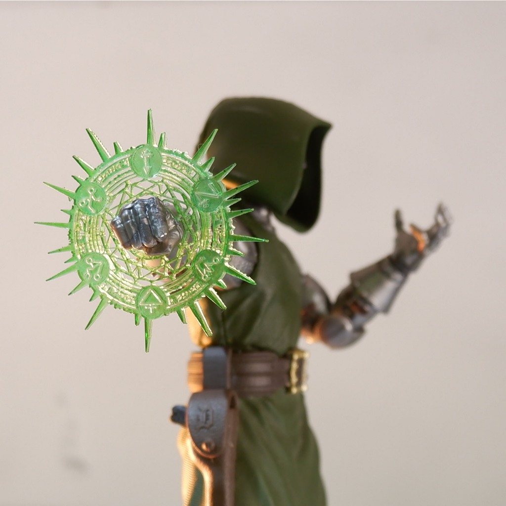 Magic Circle effect for Marvel Legends Dr Doctor Doom and for Kitbash other Action Figure