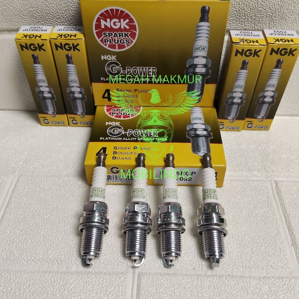 NGK G-POWER PLATINUM BKR6EGP BUSI IRIDIUM MOBIL AVANZA NON VVTI 2004-2005 ORIGINAL