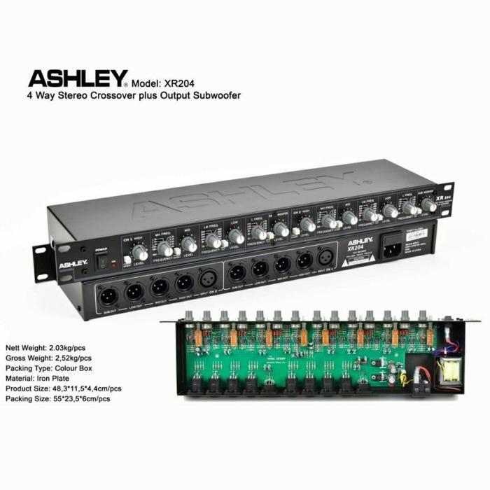 CROSSOVER/CROSOVER ASHLEY XR204 / XR 204 4 WAY STEREO