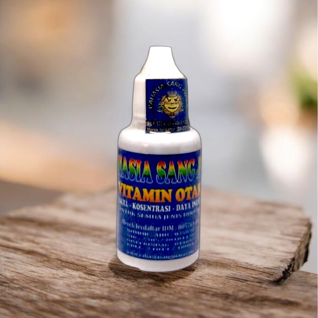 Vitamin Otak Burung Isi 30 Mil Meningkatkan Skil Konsentrasi Daya Ingat serta Kecerdasan