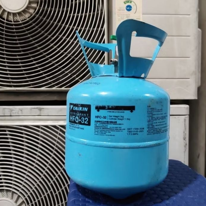 Tabung Freon Kecil Freon R32 Tabung Kosong 3Kg Siap isi Ulang