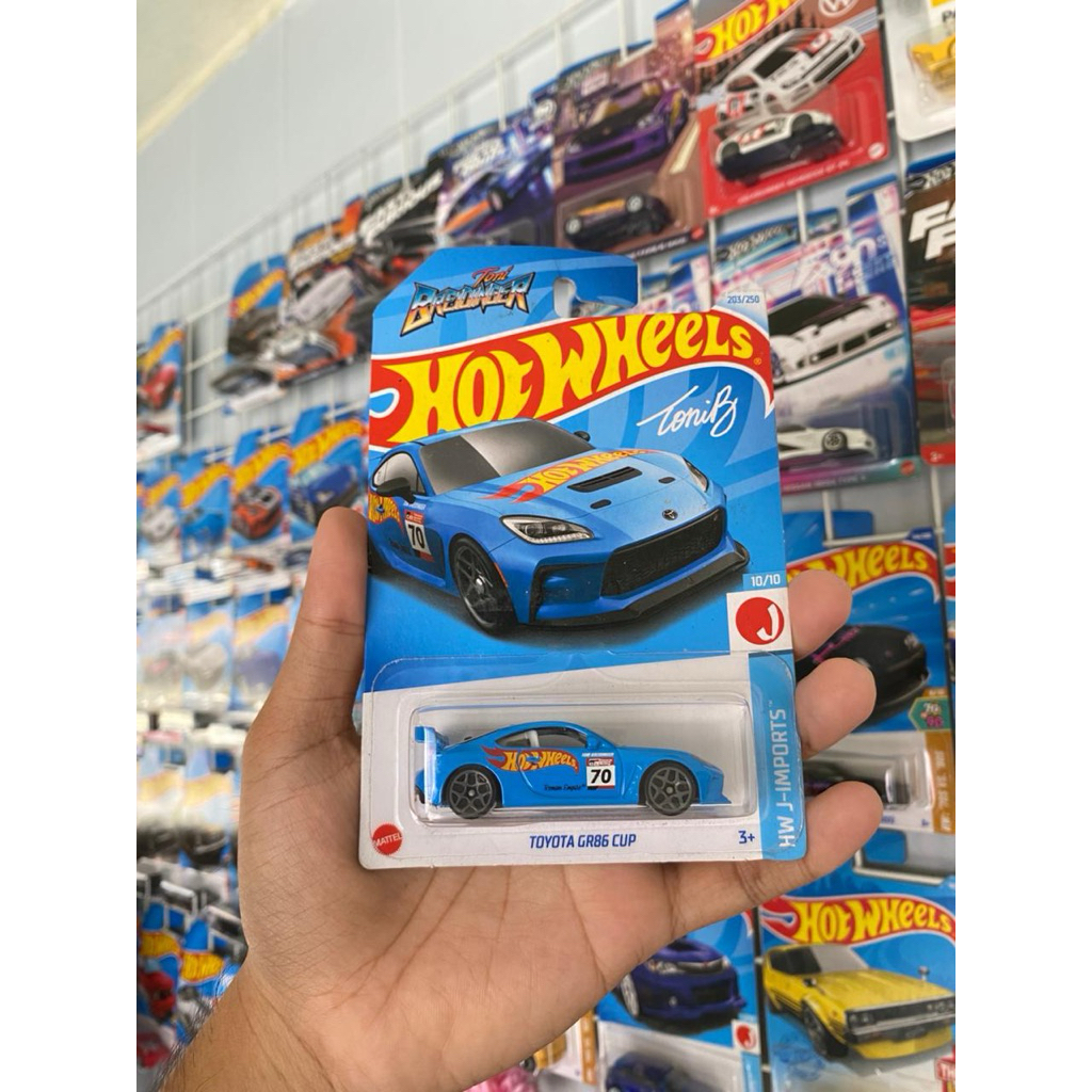 Hot Wheels Toyota GR 86 Cup Biru