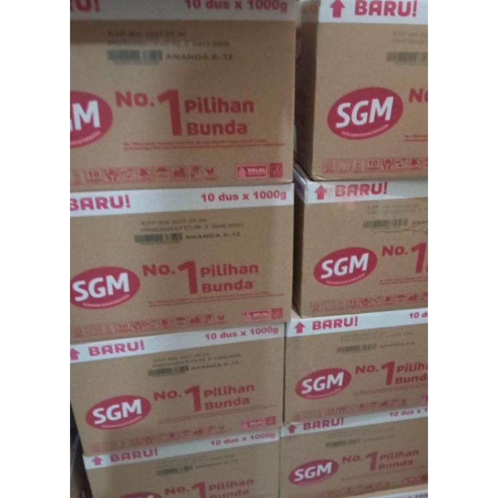 SGM 1 karton isi 10 Pcs susu kirim langsung