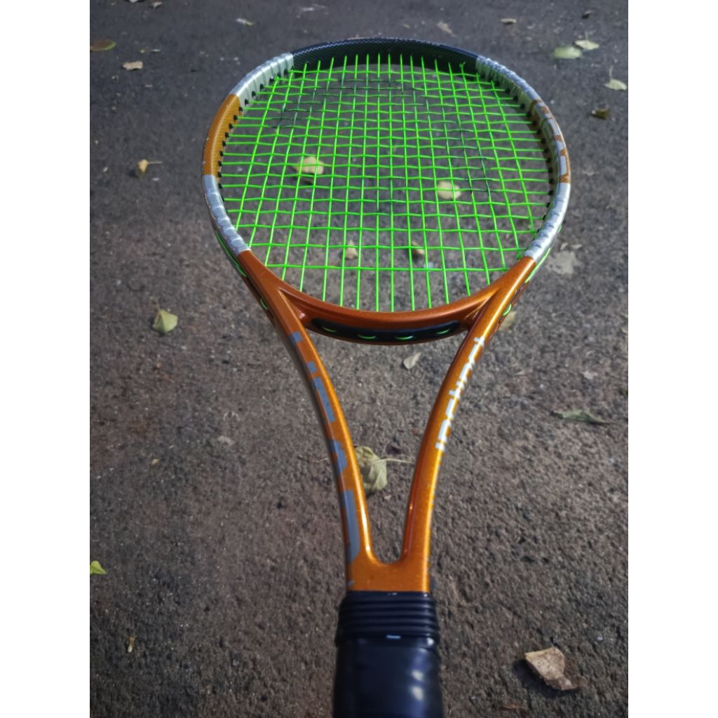 RARE Raket Tennis Head Liquidmetal Intelligence Instinct Free Topi Tennis HEAD, dampener dan 1New Ov