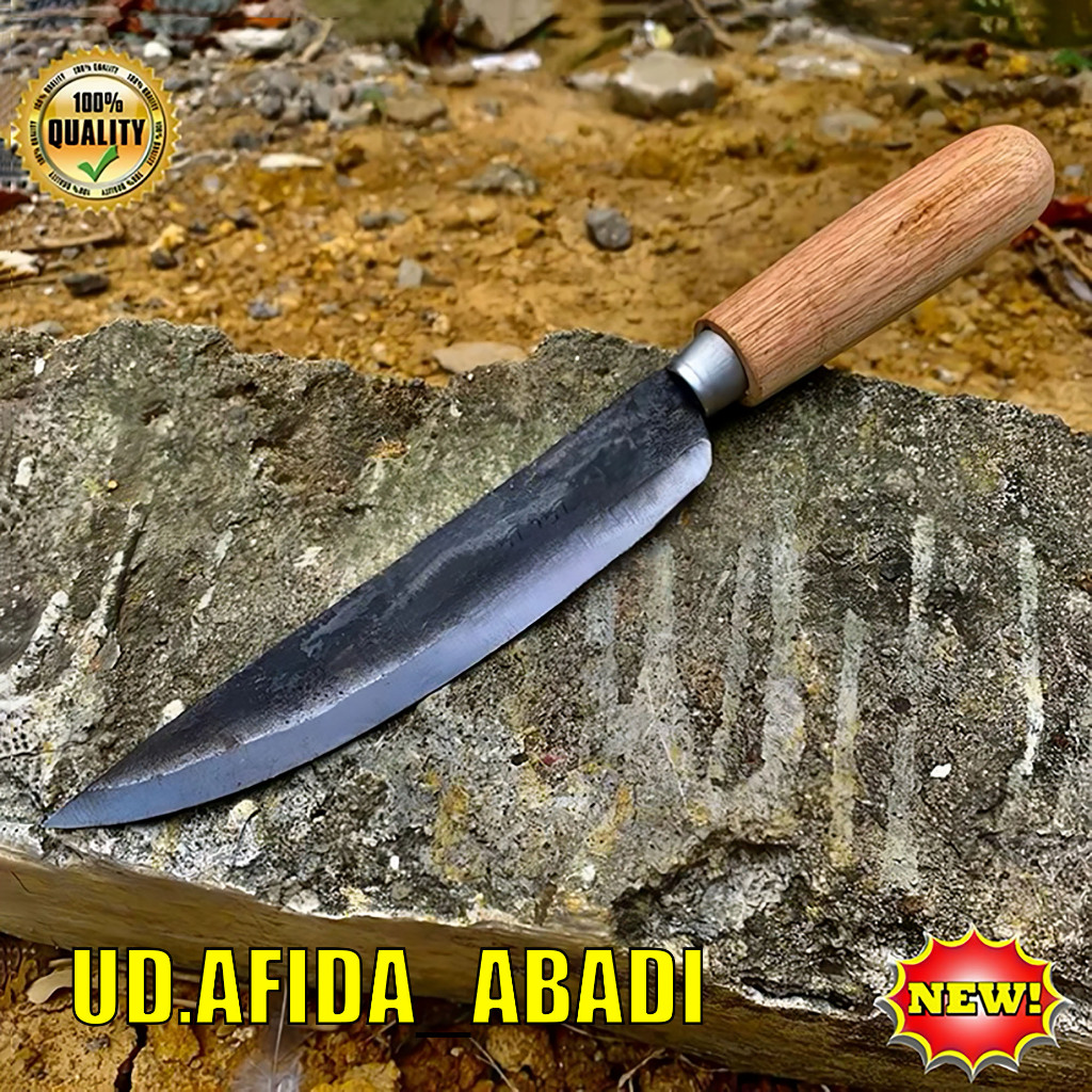 Pisau seset kulit Daging bahan baja tebal super tajam paling murah - Pisau Dapur Baja Asli Super Taj