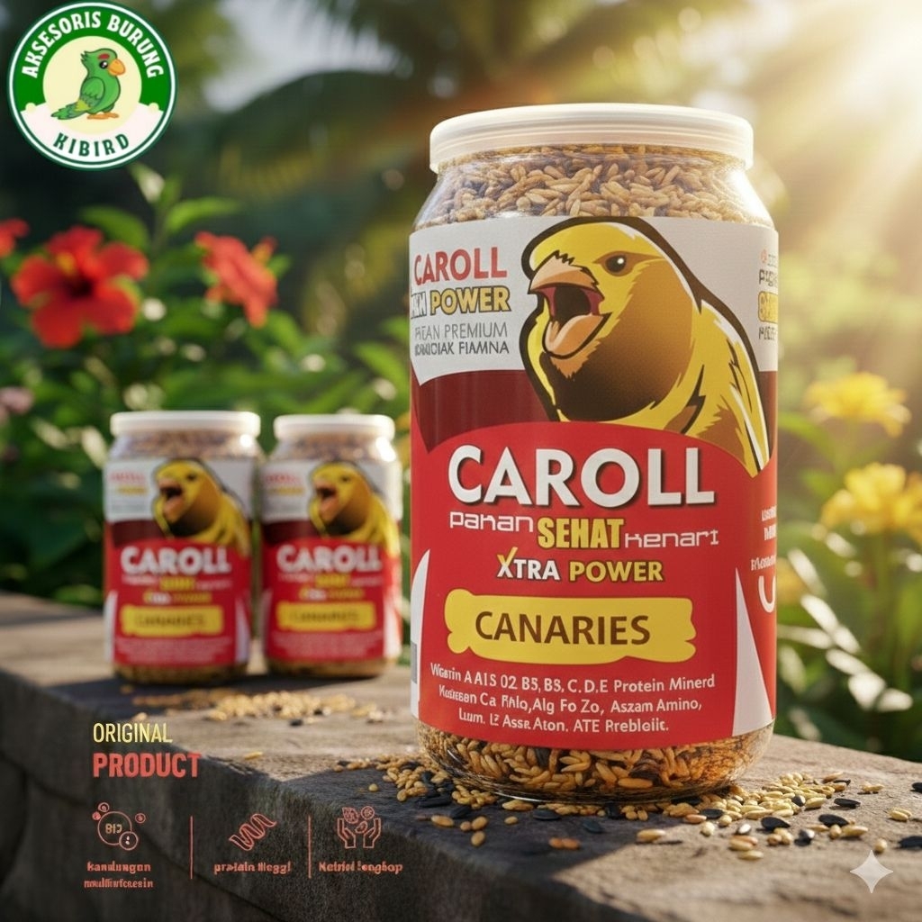 CAROLL KENARI PAKAN BURUNG KENARI PREMIUM