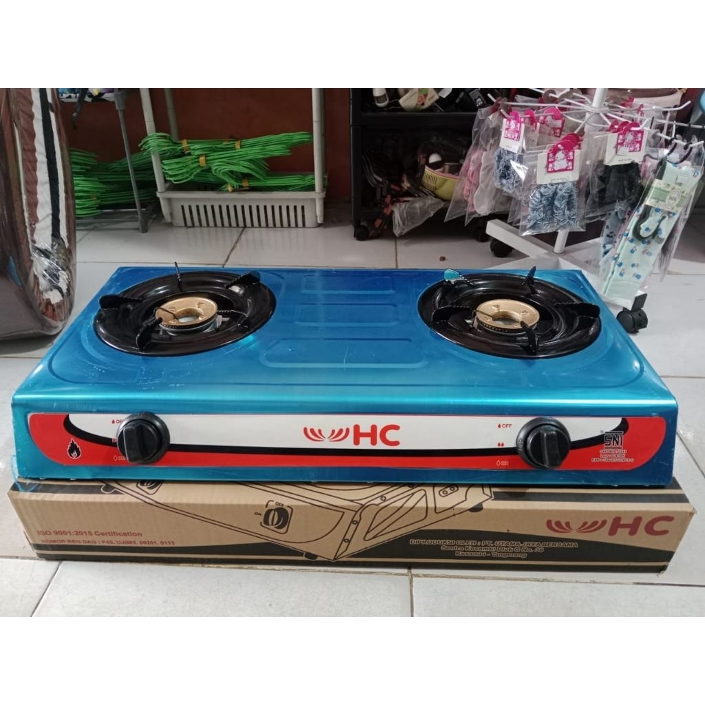 kompor 2 tungku hc