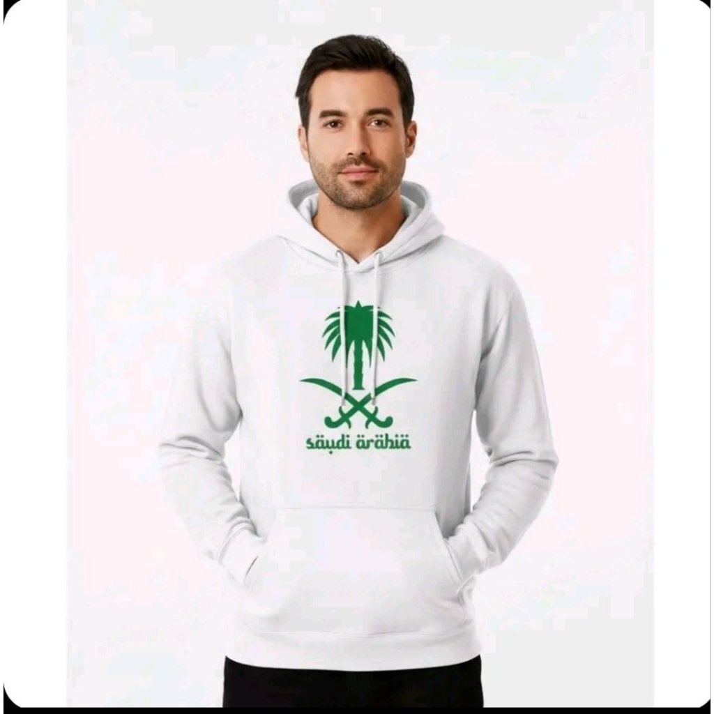 Hoodie Sweater Souvenir Oleh Oleh Negara Arab Saudi MEKKAH UMROH Unisex Pria Wanita Bisa COD Tulisan