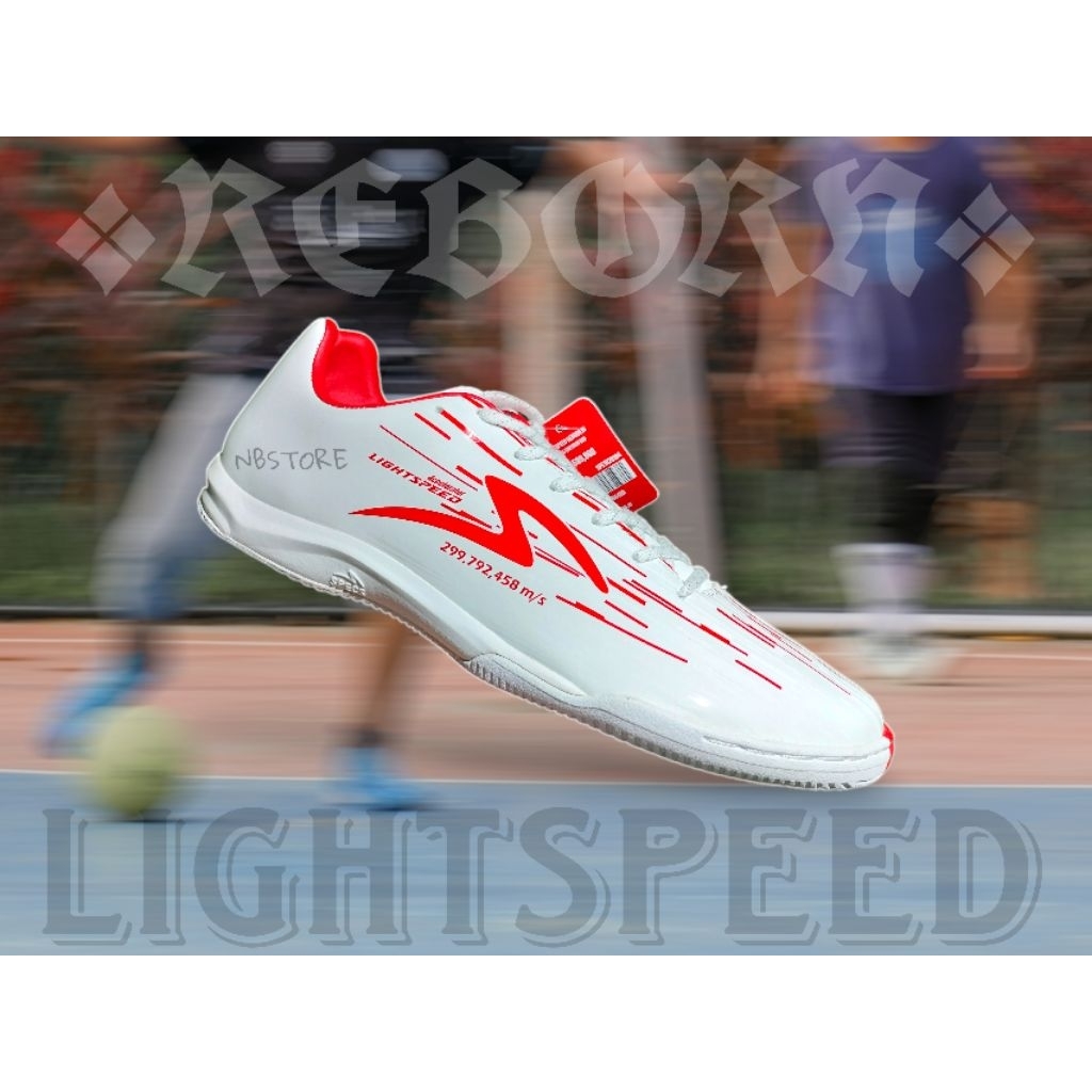 (sz 46) SPECS Accelerator lightspeed reborn IN (white/empror red)