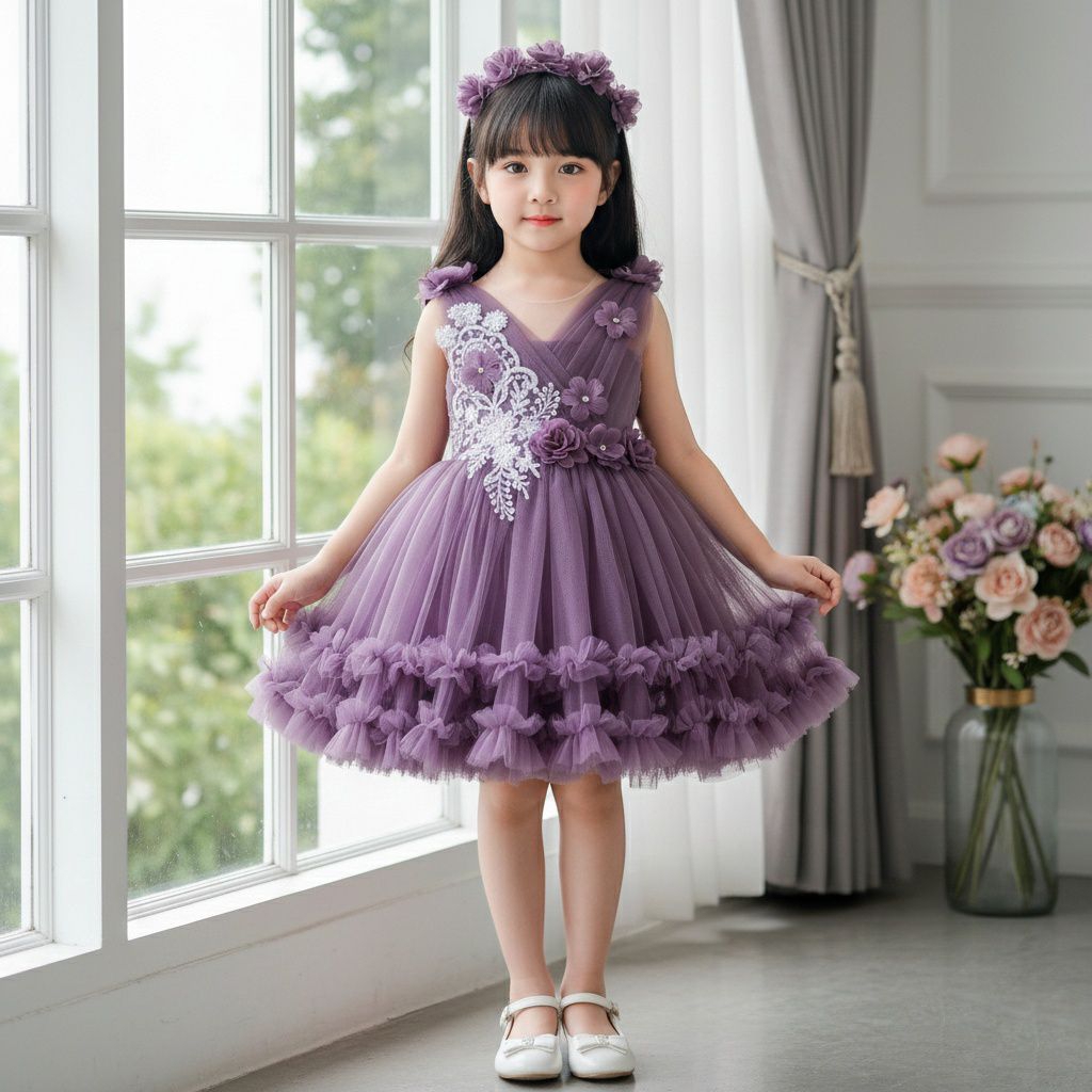 (DK) DRESS PETIT MERAHPUTIH SELENDANG/DRESS ANAK MEKAR/DRESS PESTA ANAK/DRESS FLOWER/DRESS BRIDESMAI