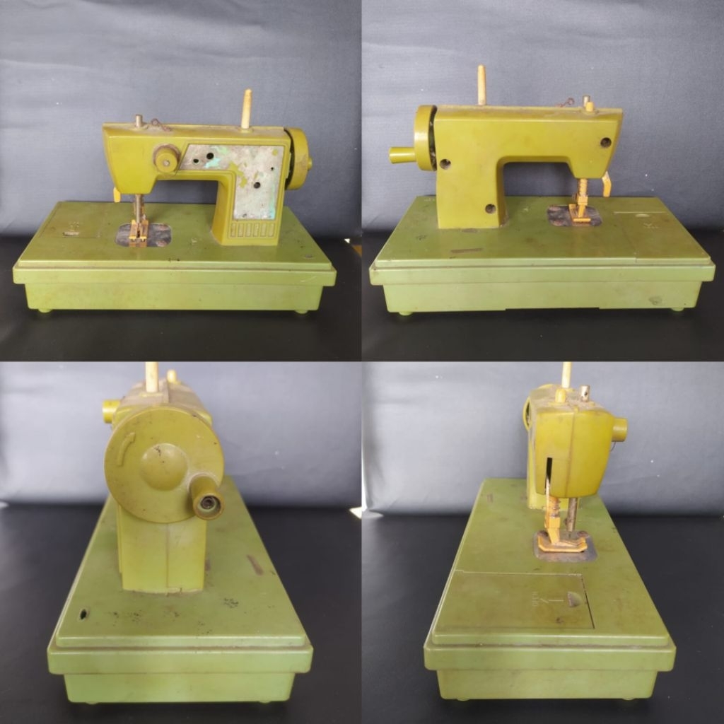 [ KONDISI MATI ] KOLEKSI BARANG JADUL MAINAN JADUL MESIN JAIT MADE IN HONGKONG HANYA UNTUK PAJANGAN