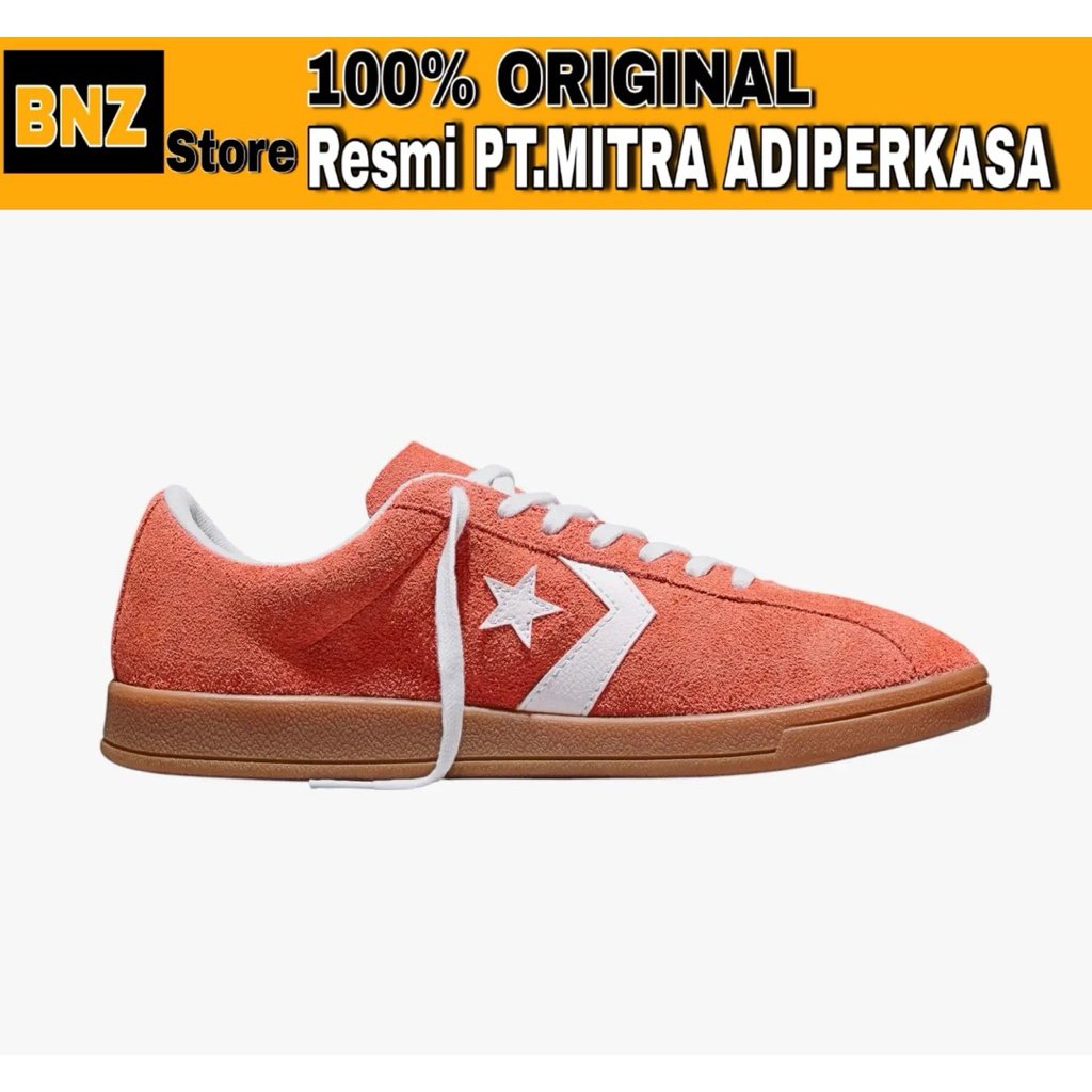Sepatu Sneakers Unisex Converse All Star Classic Trainer Retro Orange