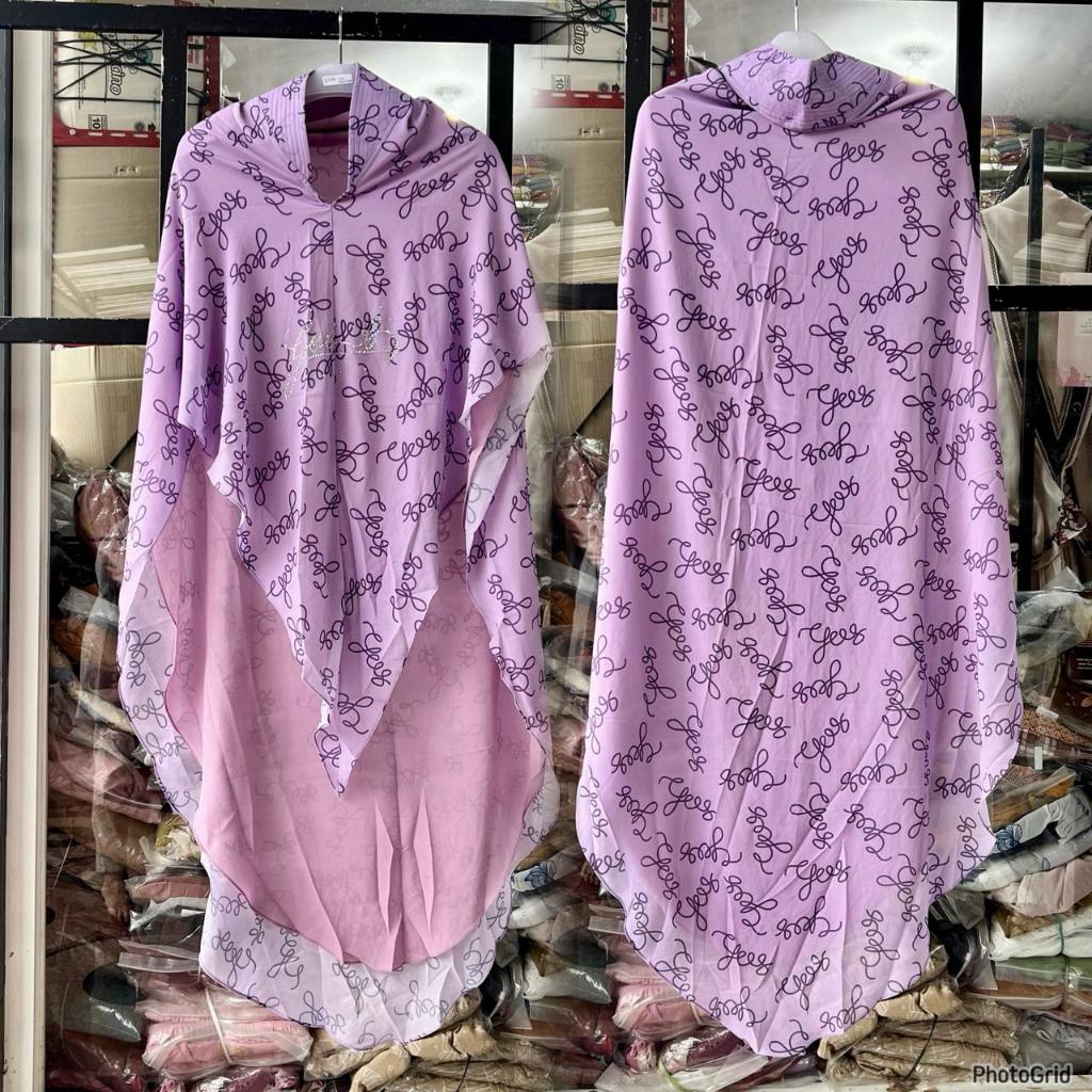 KHIMAR PRINTING GEES | GALERY SYARIFAH | PUSPITA HIJAB SYAR'I