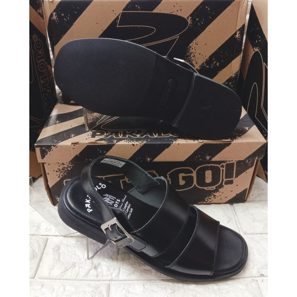 PROMO CUCI GUDANG SANDAL PAKALOLO SLEMPANG KULIT PRIA/WANITA 1904 ASLI KULIT 100% PREMIUM HIGQUALITY