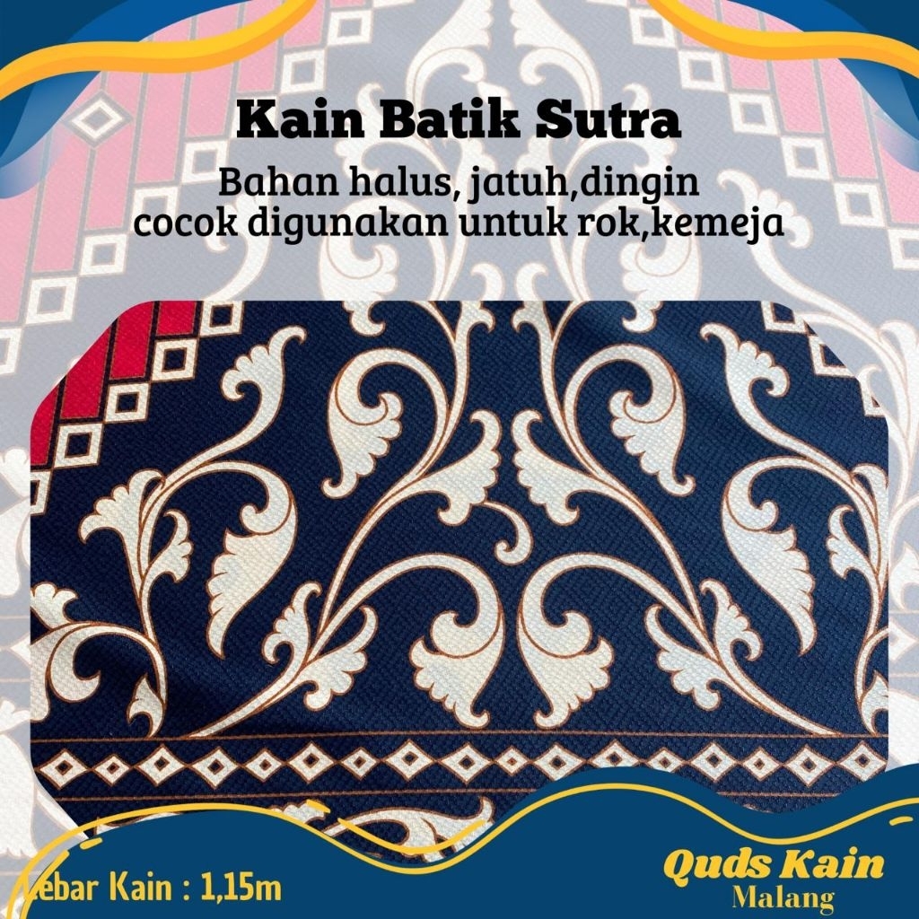 Kain Batik Silk | Kain Batik Sutra Motif 33