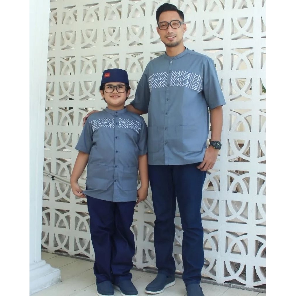 Koko Dannis K230904 Kemeja Koko Dewasa Perlengkapan Shalat Pria