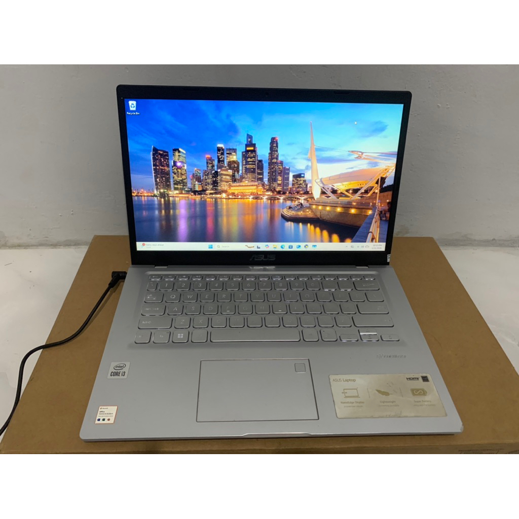 Laptop Asus Vivobook A416FA, Processor intel core i3-10110U, ram 4gb, ssd 256gb