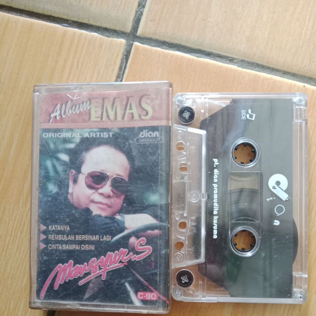 KASET PITA ALBUM EMAS MANSYUR S