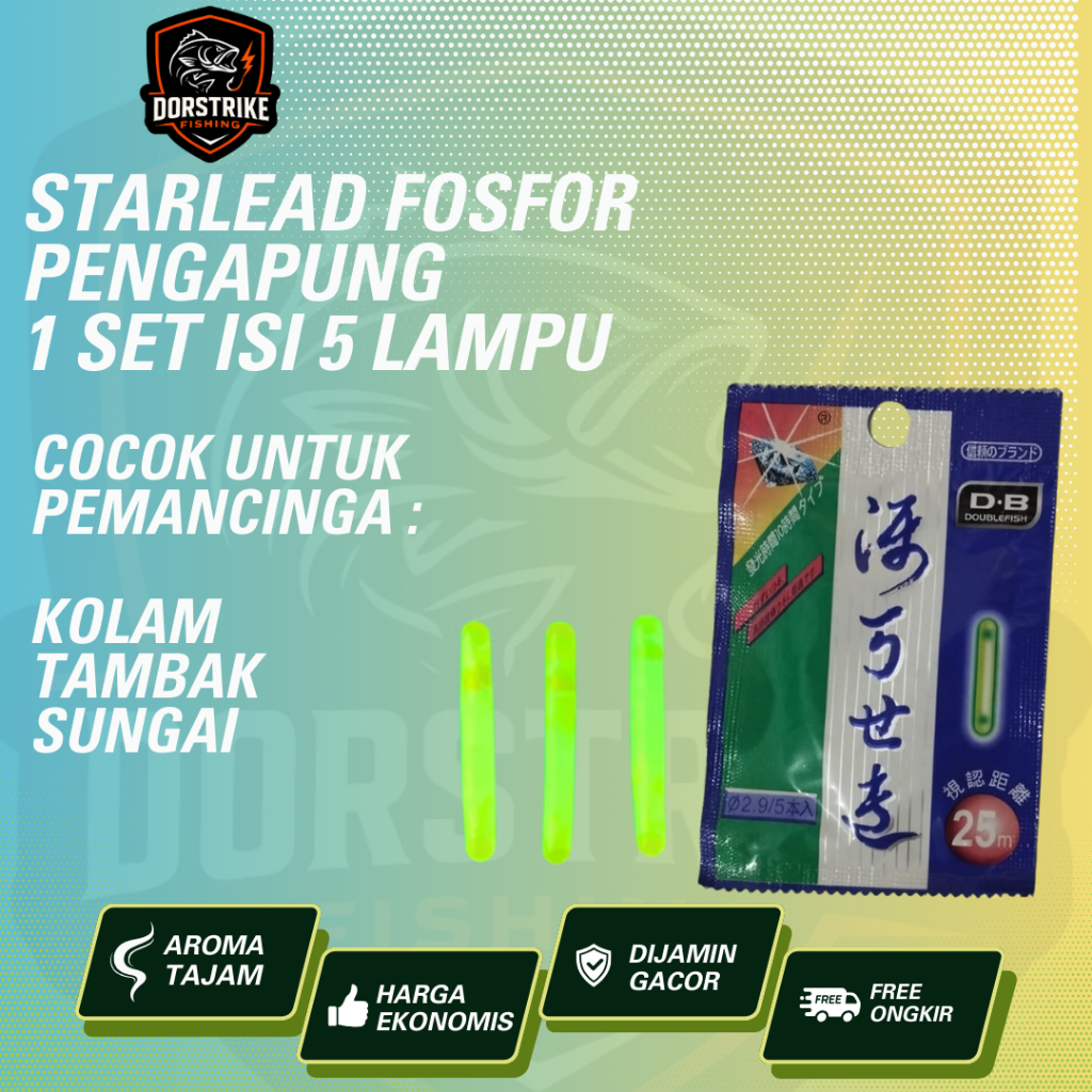 Starlet pancing 1 sachet (isi 5 pcs)