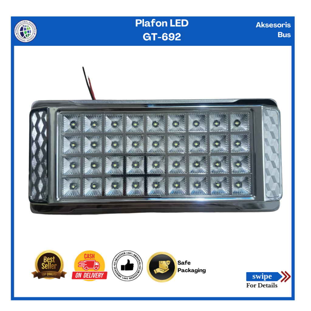 Lampu Plafon Led GT-692/Lampu Plafon Bus