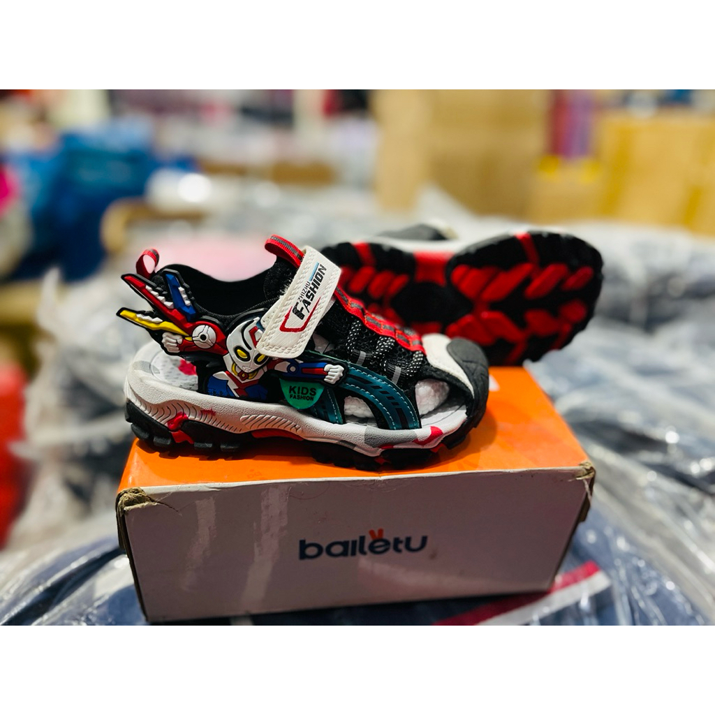 KMO Sandal anak cowok lem bahan bagus import