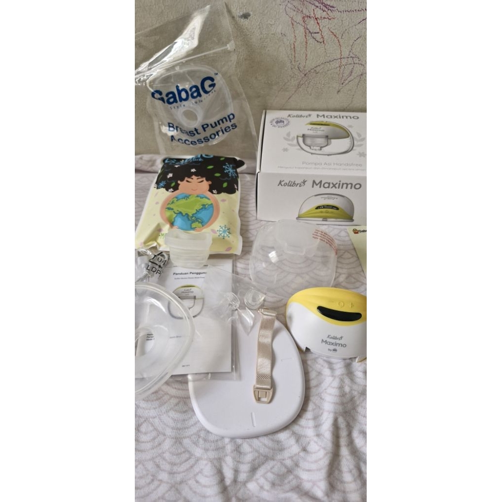 Preloved POMPA ASI Portable Seambless Gabag Maximo Kolibri