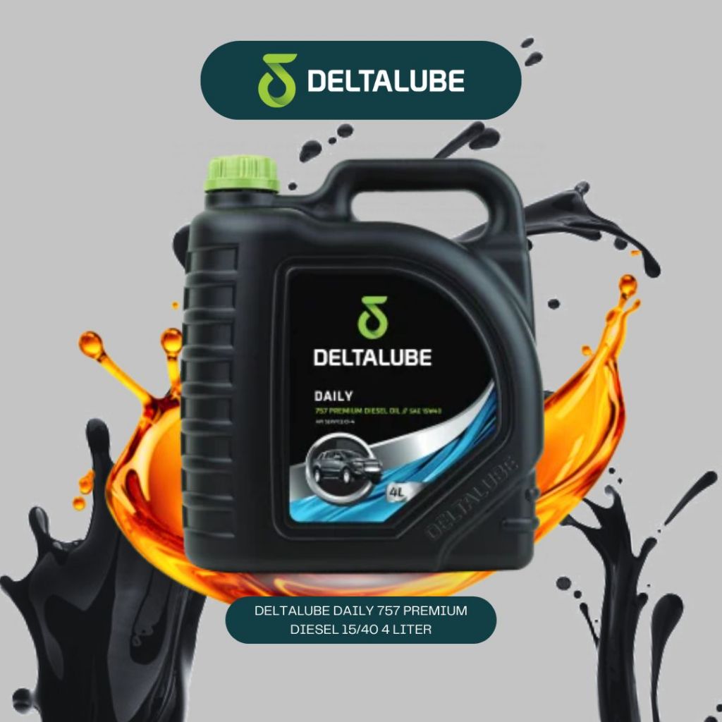 OLI DELTALUBE 757 PREMIUM DAILY MOBIL DIESEL SAE 15W-40 4 LITER & 5 LITER