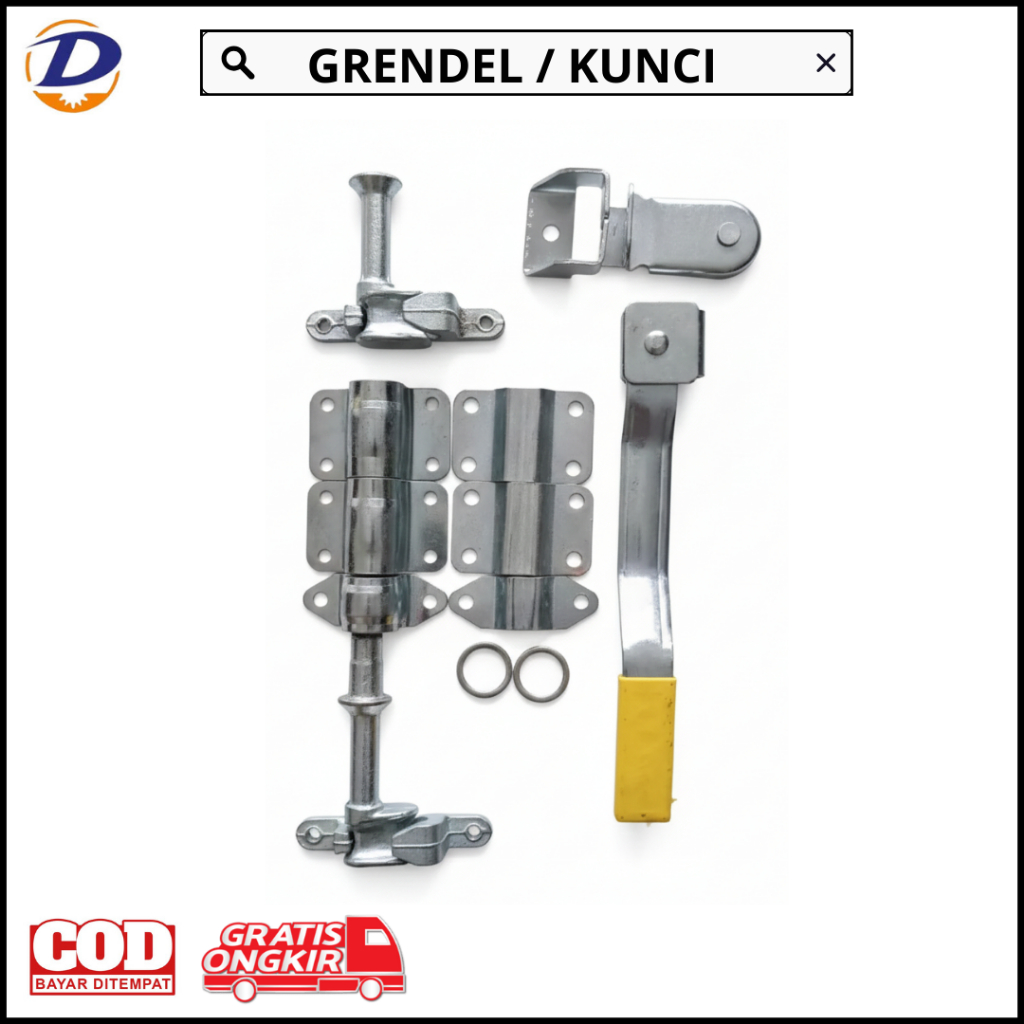 GRENDEL / KUNCI --- Kunci kontainer / Kunci mobil box / Kunci box grandmax / Kunci pintu box