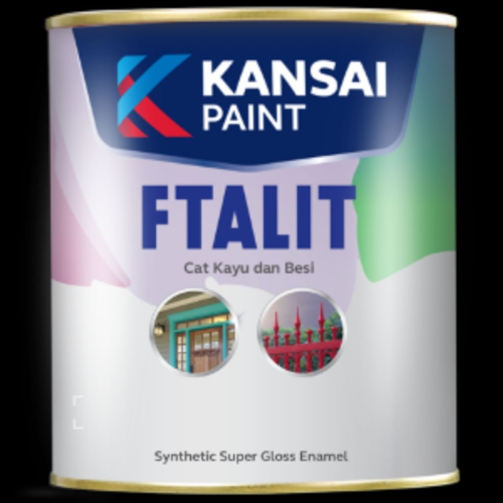 CAT FTALIT DOFF / CAT MINYAK KANSAI FTALIT DOFF 1KG