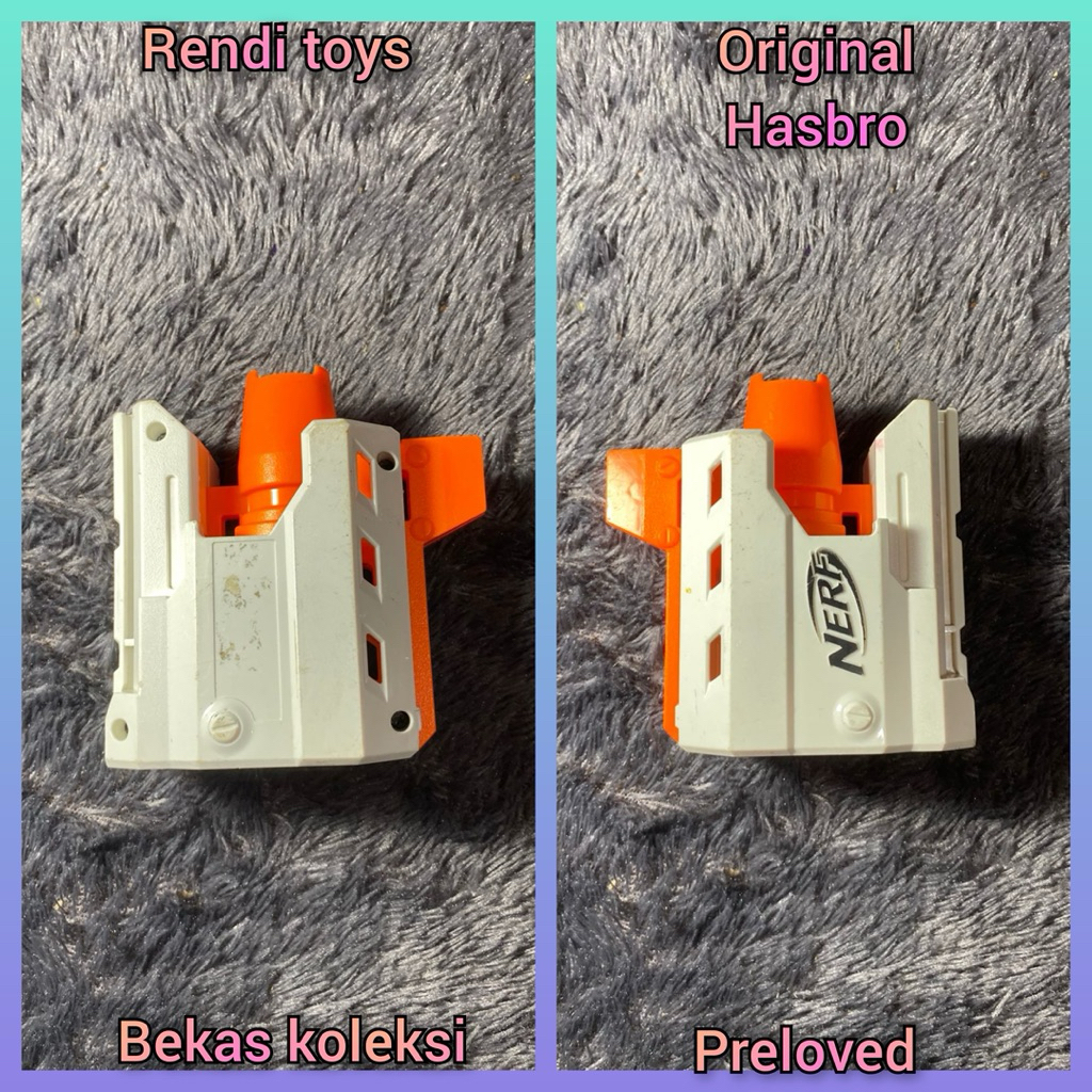 Nerf N-strike Elite Modulus Recon MKII Barrel Attachment Original Hasbro | Bekas Koleksi | Rendi Toy