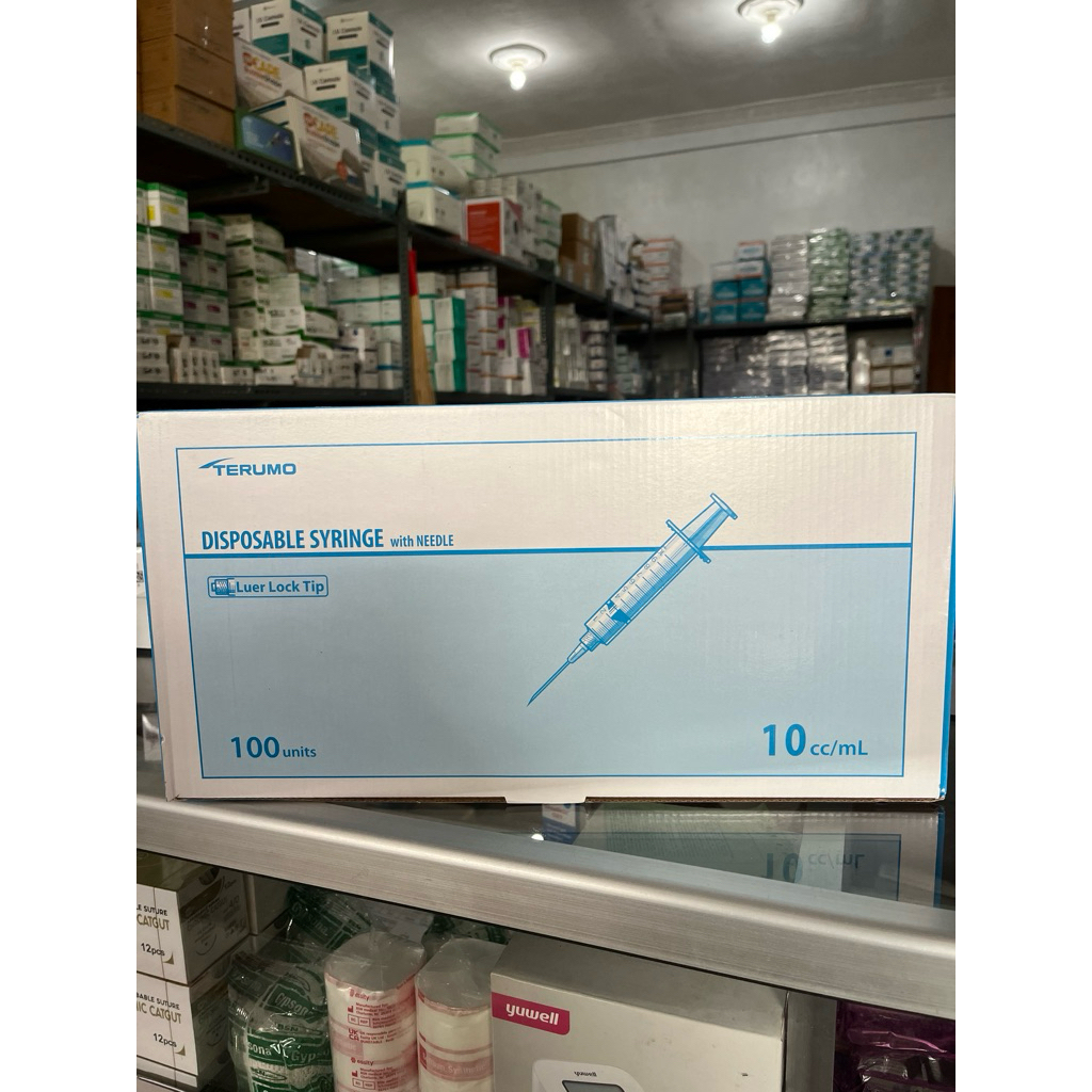 Spuit 10cc Terumo 1box isi 100pcs
