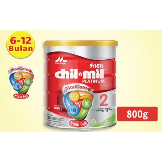 Morinaga Chil Mil Platinum Tahap 2 (6-12 Bulan) 800gr
