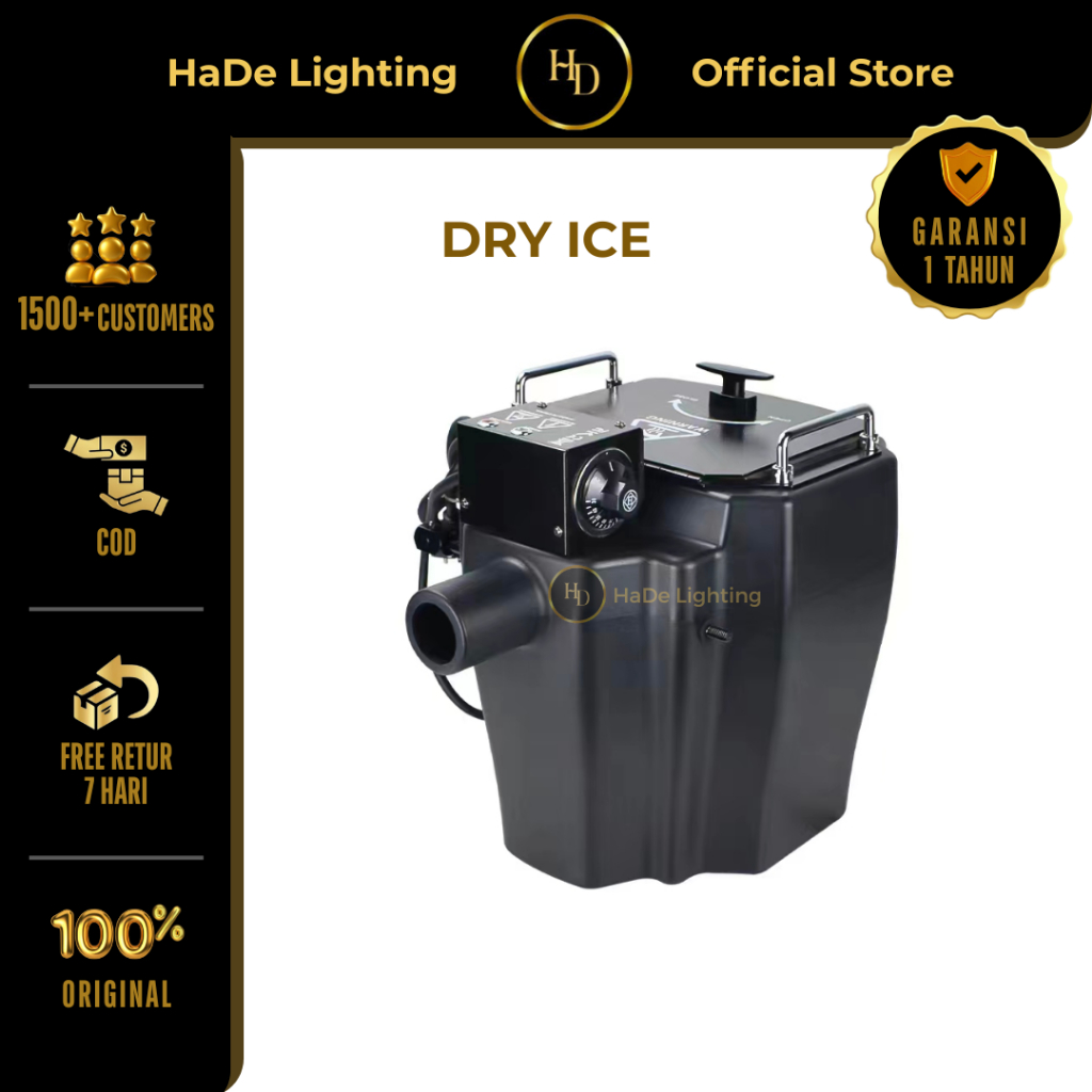 Mesin Dry Ice 3500 Watt Hardcase - Mesin Asap Panggung Dry Ice Asap Wedding