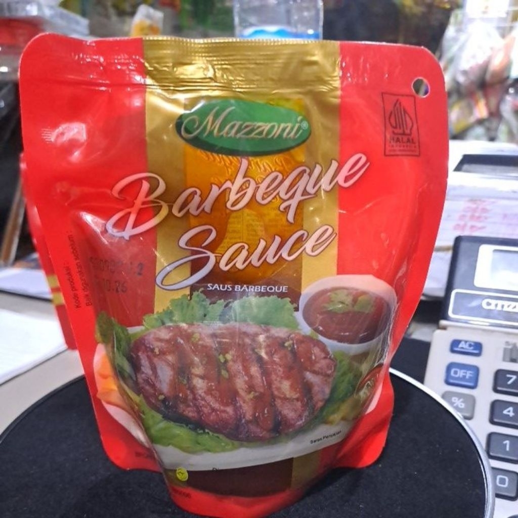 MAZZONI SAUS BARBEQUE 250gr / SAUS BBQ